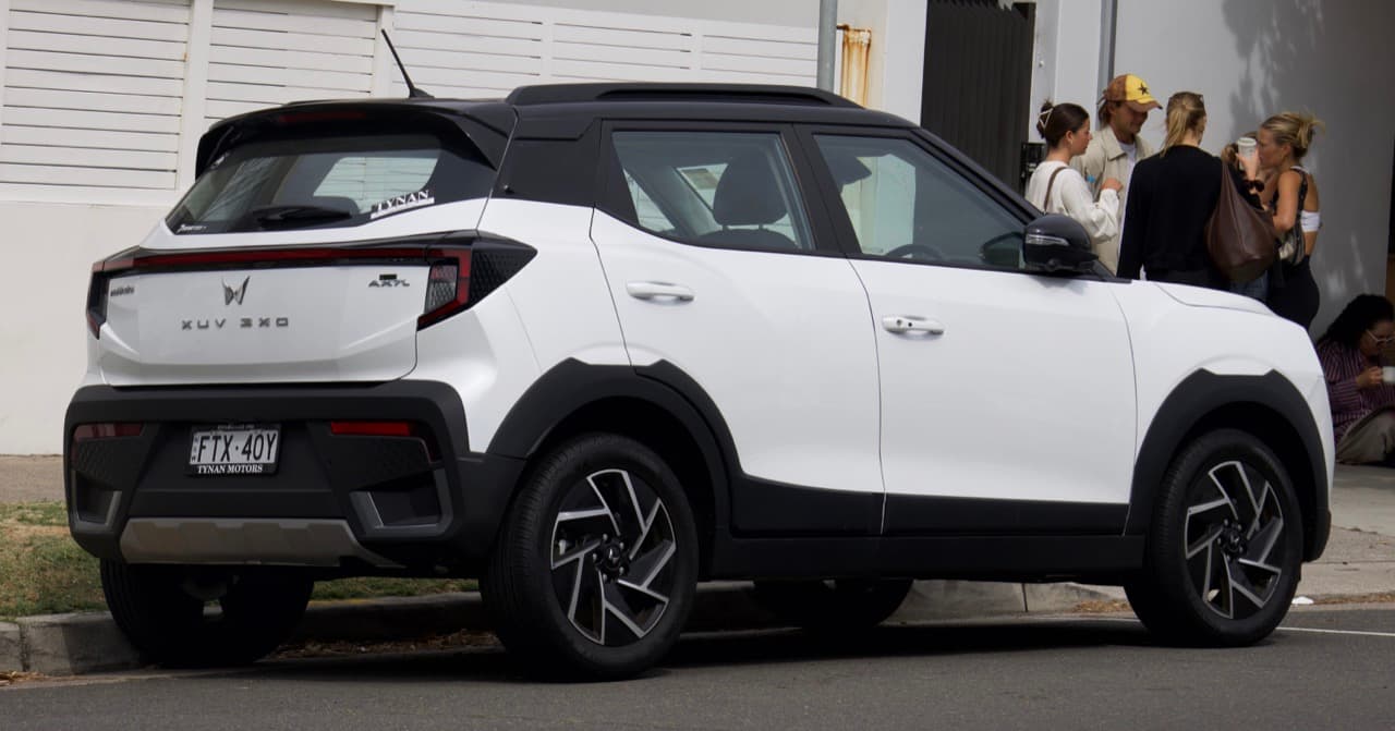 Mahindra XUV 3XO rear view