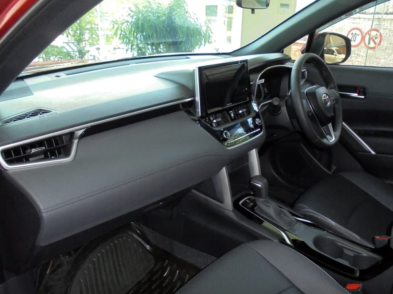 Toyota Corolla Cross interior and dashboard