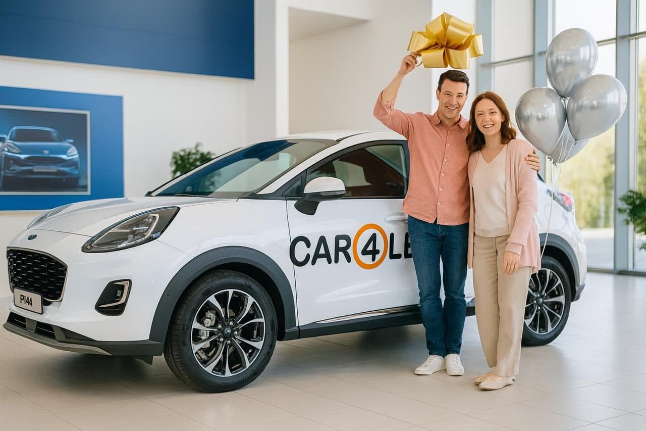 Driving away in a new car for less