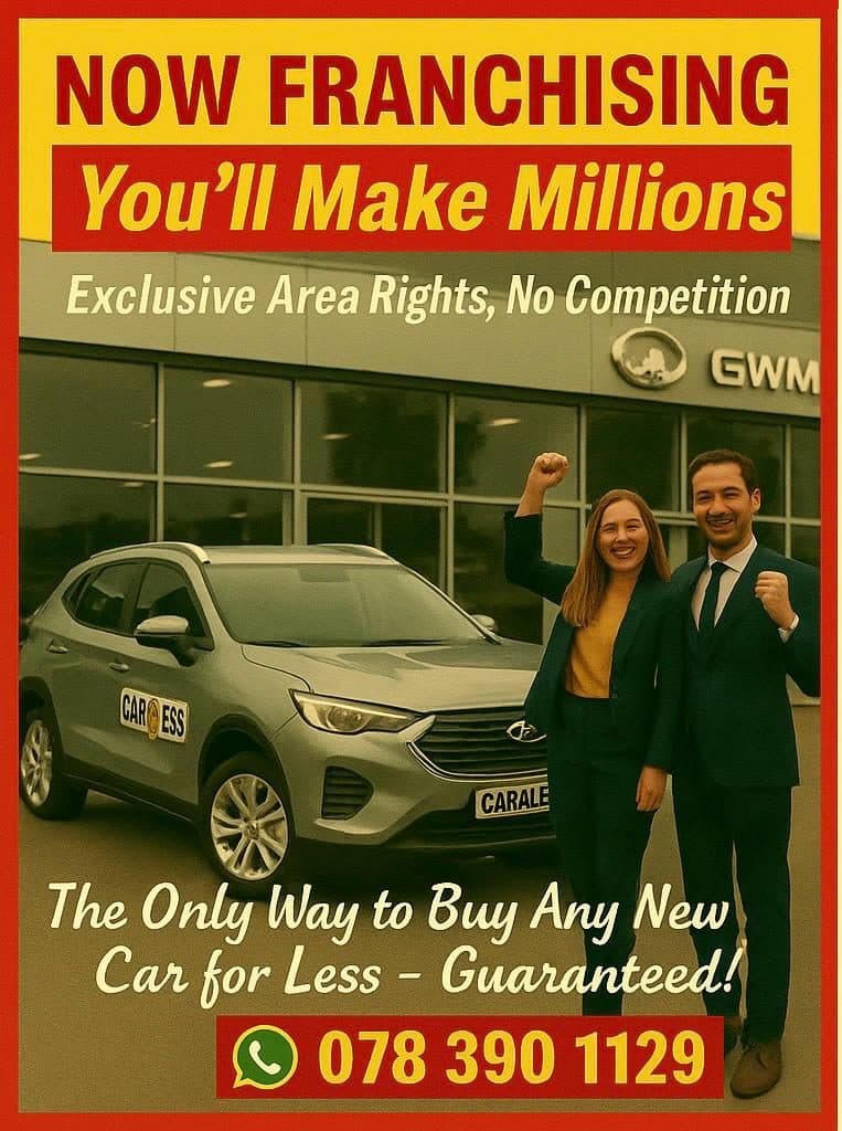 Car4Less franchise marketing poster 5