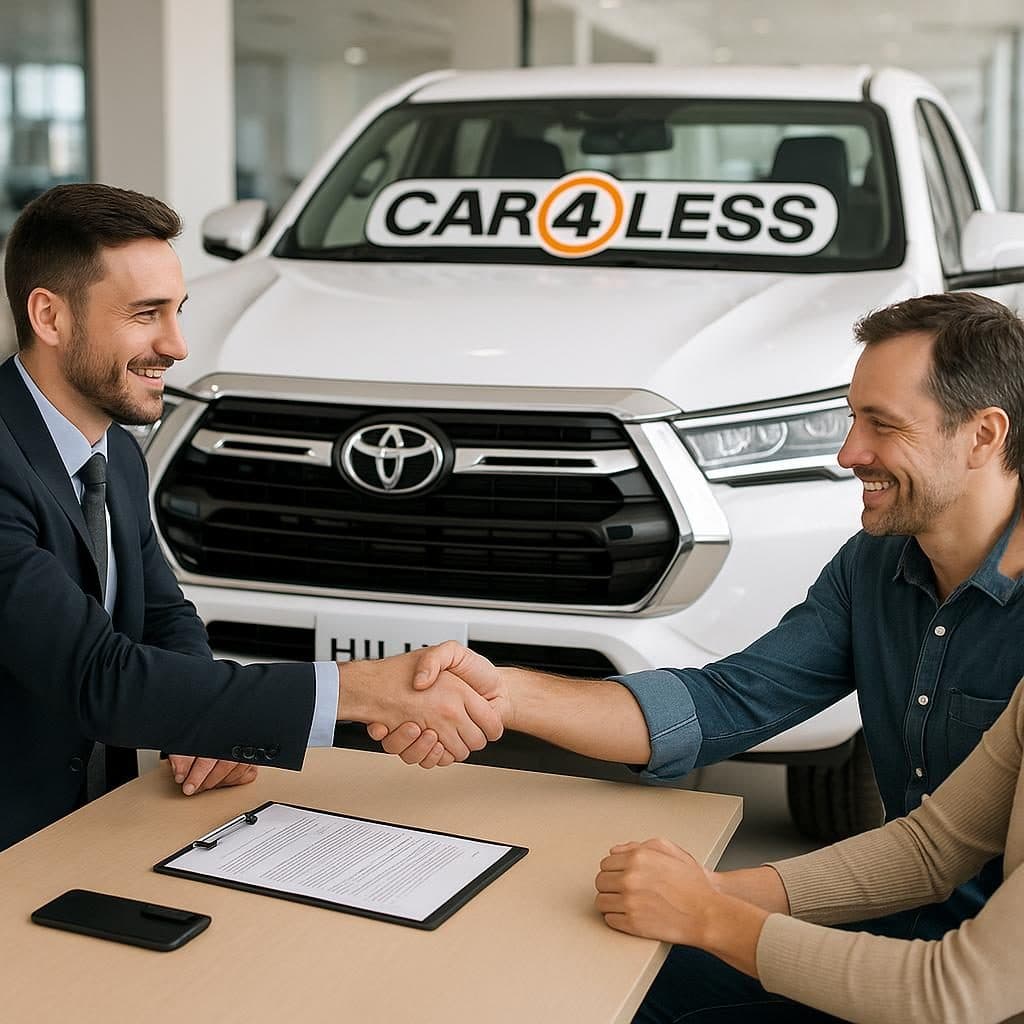 Closing the deal on a new Toyota Hilux