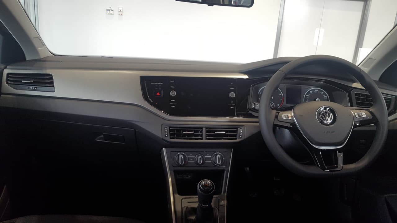 Volkswagen Polo interior and dashboard